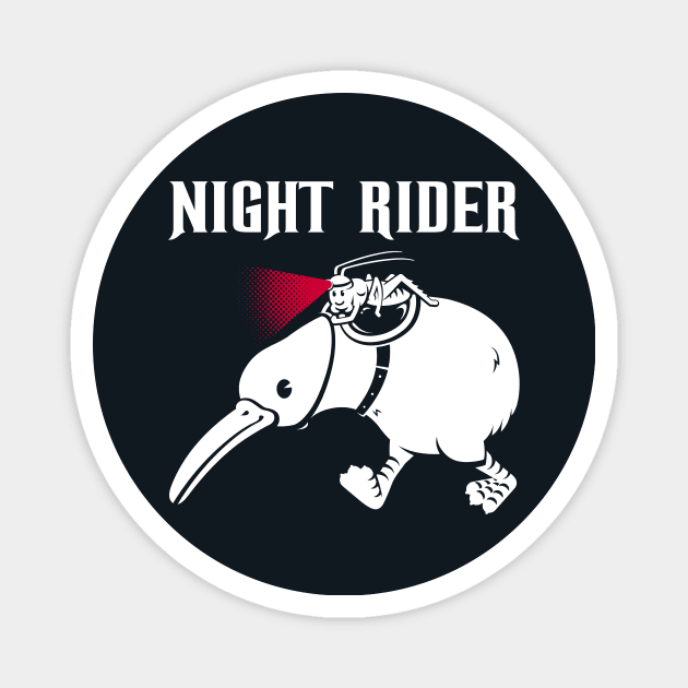 Night Rider Magnet by HtCRU